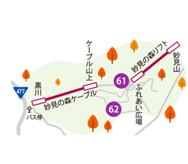 ケーブル周辺地図