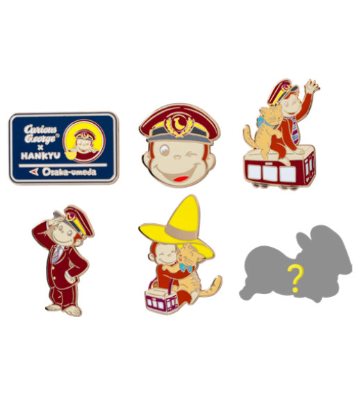 ピンバッジ（ランダム6種）