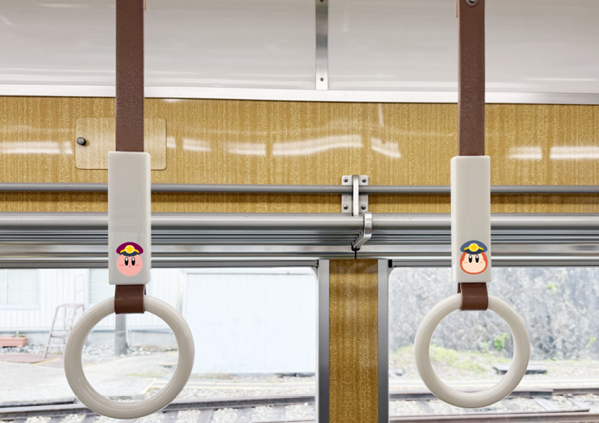 「星のカービィ×阪急電車　のせでんヘッドマーク号」