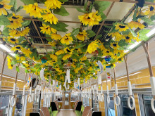 『のせでん風鈴電車《音色彩る》』 風鈴絵付け・車内取り付け体験イベントを開催！